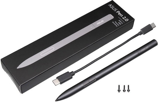 Asus Pen 2.0 SA203H Digital Touch Stylus in Black color 90XB07KN-MTO040