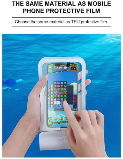 Waterproof Θήκη Devia El158 Strong Smartphones Έως 6.9'' Μαύρο 6938595384806