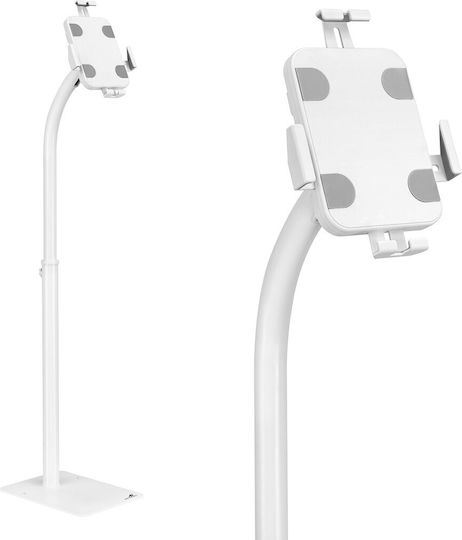 Maclean Energy Tabletständer Boden in Weiß Farbe