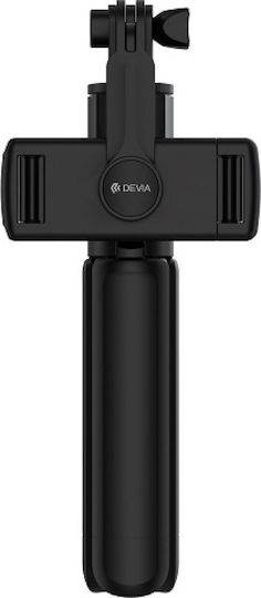 Devia Es083 Selfie-Stick Handy-Stative Bluetooth-Schwarz
