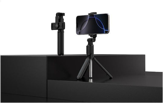 Devia Es083 Selfie-Stick Handy-Stative Bluetooth-Schwarz