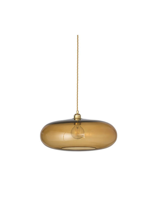Ebb & Flow Pendant Light Black with Socket E27 45x45cm
