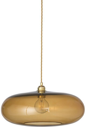 Ebb & Flow Pendant Light Black with Socket E27 45x45cm