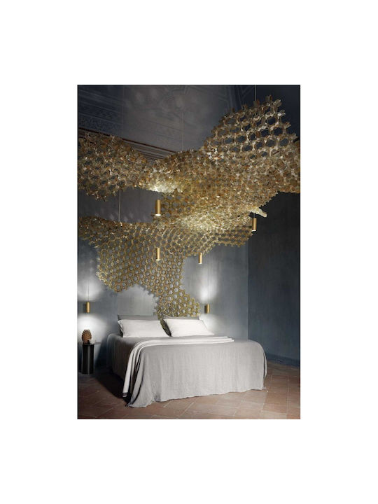 Slamp Pendant Light Gold with Socket GU10