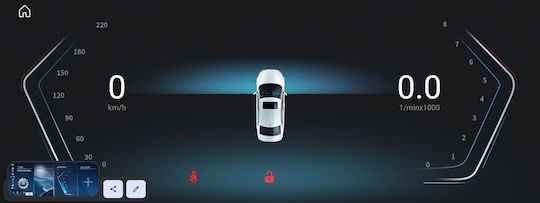 Digital IQ Ηχοσύστημα Αυτοκινήτου για BMW E60 2003-2008 (Bluetooth/USB/WiFi/GPS/Apple-Carplay/Android-Auto) με Οθόνη Αφής 8.8"