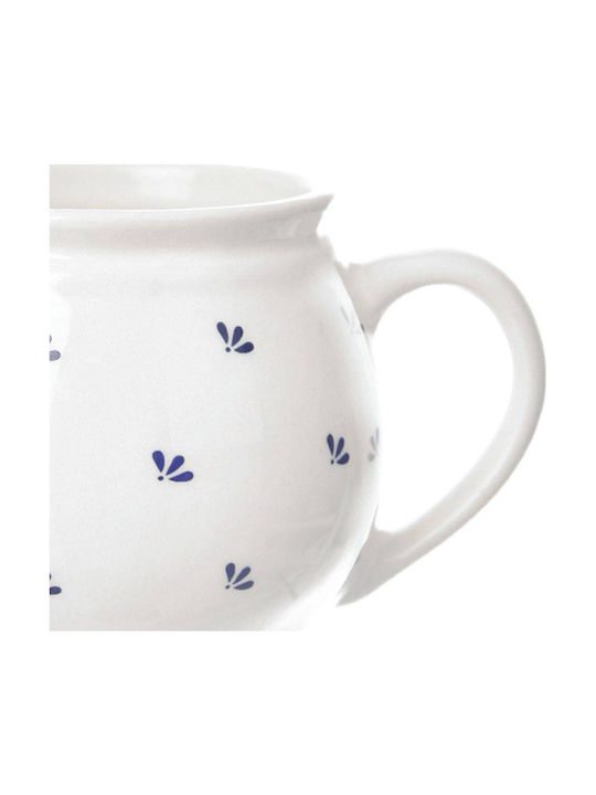 Orion Κούπα Κεραμική Λευκή 190ml
