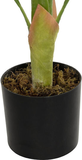 Künstliche Pflanze im Topf Monstera Grün 90cm in Box GloboStar