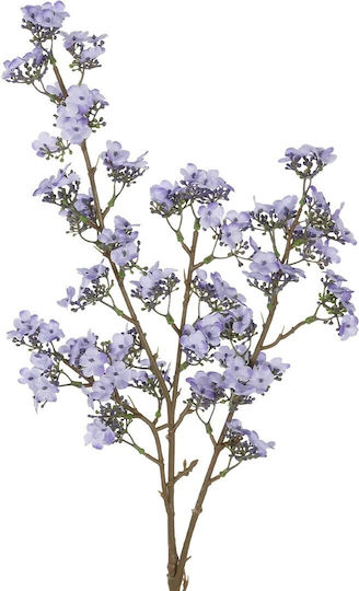 Artificial Decorative Branch Cherry Lilac 81cm GloboStar