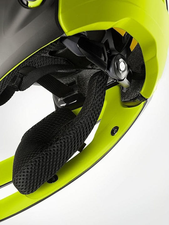 MET Parachute MCR Full Face Κράνος Ποδηλάτου Downhill / Βουνού Camo Lime Green/Matt Glossy