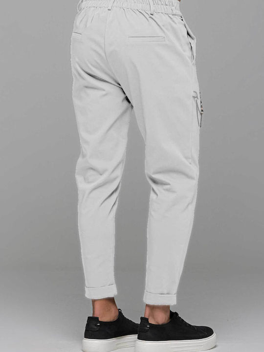 Kowalski Pantaloni Elastic White
