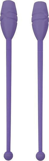 AMILA Rhythmic Gymnastics Clubs Hard Clubs 36cm Purple 36cm Purple