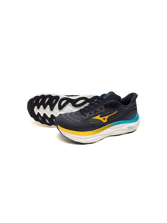 Wave Sky Sport Shoes Running Blue Color