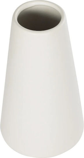 GloboStar Consoli Topf Keramik Beige 14x14x25cm.