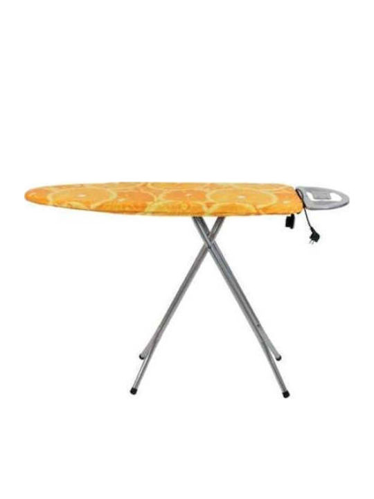 Masă De Călcat Pentru Fierul De Călcat Cu Aburi Compactă Cu Priză 112x37cm