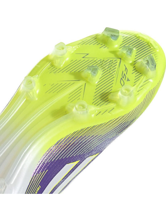 adidas F50 Pro Fußballschuhe mit Stollen Lila