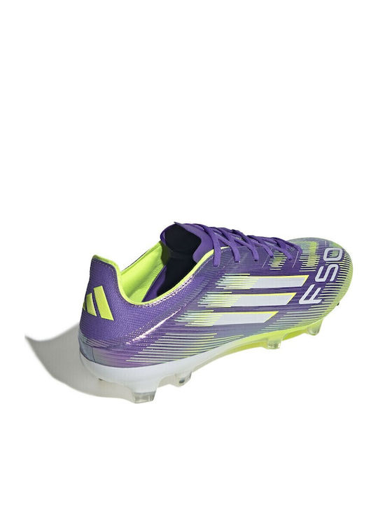 adidas F50 Pro Fußballschuhe mit Stollen Lila