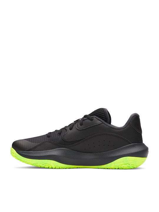 Lockdown 7 Niedrig Basketballschuhe Schwarz