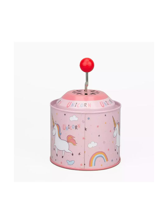SP Souliotis Cutia Muzicală Unicorn Din Metal