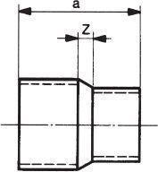 Conex Μειωτικός Σύνδεσμος Σειράς 5000 35 X 22mm 5240035022000