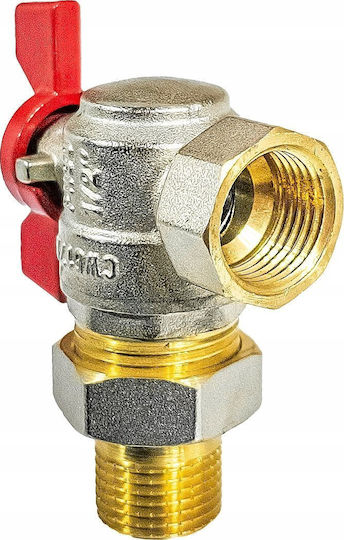 Perfexim Pha-010 Valvă Sferică Cu Filet Cat Pn30 1/2 Mâner Roșu