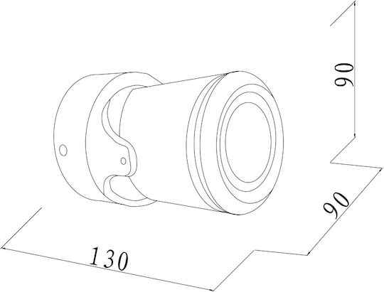 Inlight Μονό Σποτ με Ντουί GU10 Inlight Μονό Σποτ με Ντουί GU10