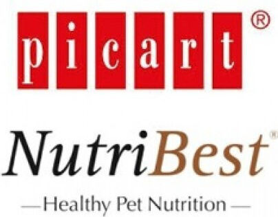 Picart Nutribest 10kg Dry Food for Adult Small Breed Dogs with Chicken, Rice and Meat