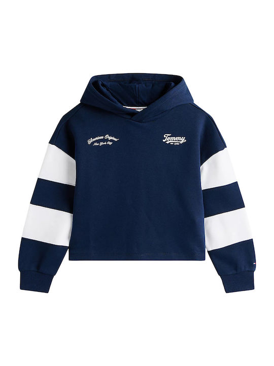 Kids Sweatshirt with Hood Blue