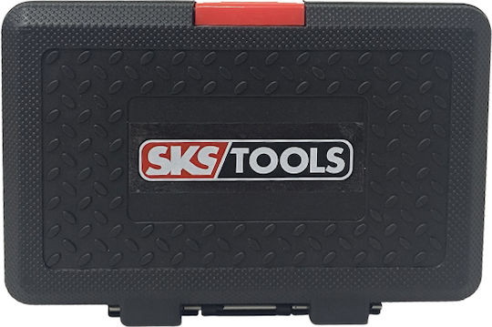 SKS Tools Καρυδάκια Torx με Καρέ Υποδοχής 3/8", 1/2" Σετ 17τμχ