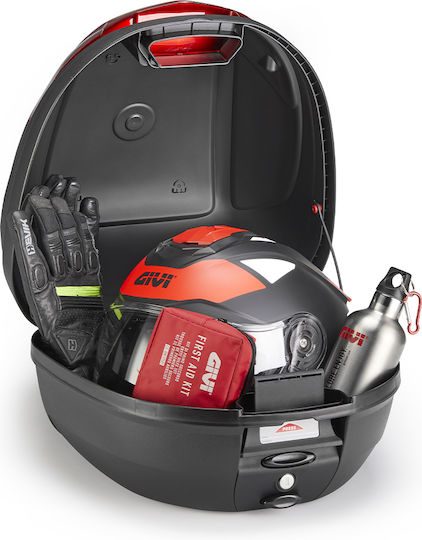 Givi Monolock Μπαγκαζιέρα Μοτοσυκλέτας 30lt Μαύρη