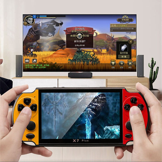 Gameplayer Console Foxmag24 X7 Plus 8 Gb 1000 Installed Games Black