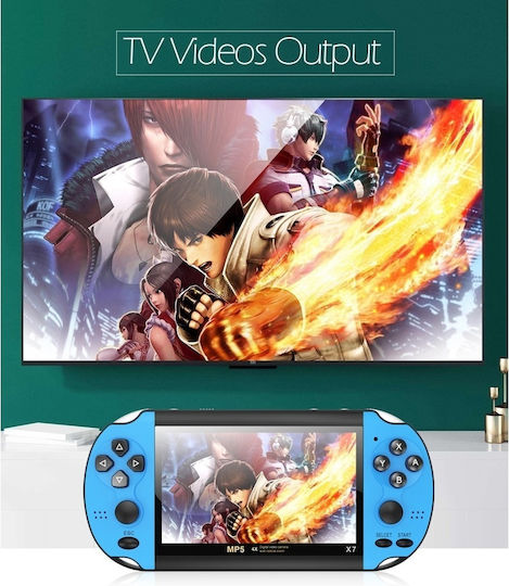 Gameplayer Console Foxmag24 X7 8 Gb 1000 Installed Games 4.3 Inch