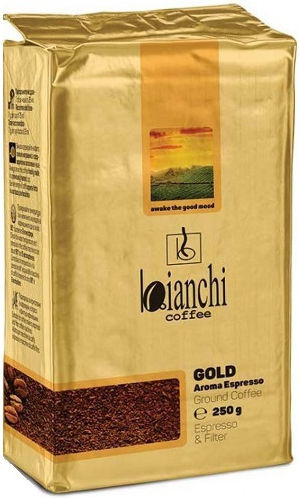 Bianchi Coffee Cafea Espresso Aur Măcinat 250gr