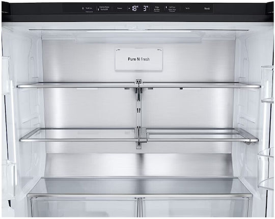 LG 638lt NoFrost Î179.2xL91.4xA72.9cm. Negru GMG960EVEE