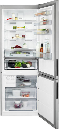 Davoline Fridge-Freezer 293lt Total NoFrost H185xW60xD60cm Inox Csnf 300e Ix