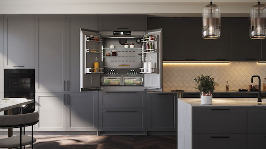 Liebherr Вграден Хладилник Гардероб 523лт NoFrost В207.2xШ91.5xД63.5см. Inox BioFresh