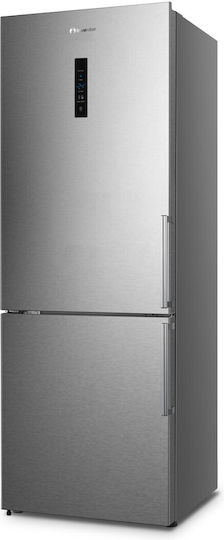 Inventor Ψυγειοκαταψύκτης 495lt Total NoFrost Υ200xΠ70.4xΒ69.4εκ. Inox PSB20070INL