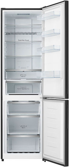 Hisense Fridge-Freezer 336lt Total NoFrost H200.4xW59.5xD59cm Black RB440N4GBE