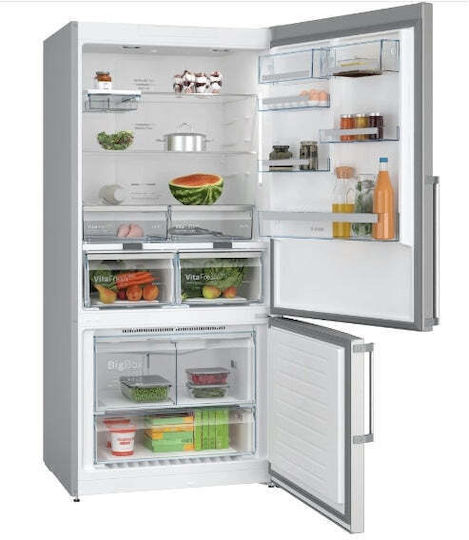 Bosch Combină frigorifică 631lt Total NoFrost Î186xL86xA81cm. Inox KGN86AIDR