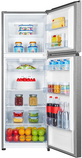Hisense Ψυγείο Δίπορτο 325lt Total NoFrost Υ170xΠ60xΒ65εκ. Inox RT422N4ACE