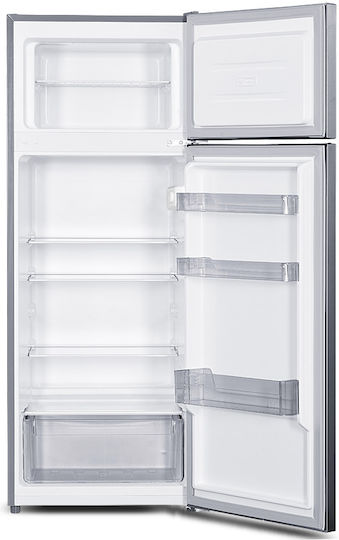 Philco Ψυγείο Δίπορτο 206lt Υ143xΠ55xΒ56εκ. Inox PRD-222X