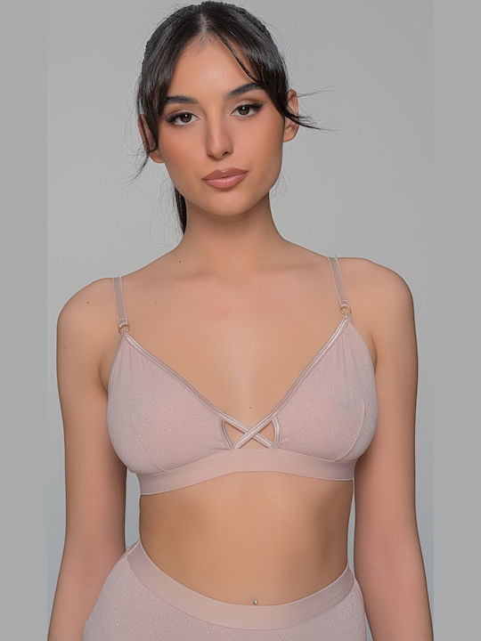 Bralette Lycra Bej Milenabyparis 183648