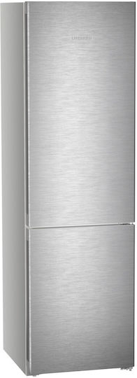 Liebherr Ψυγειοκαταψύκτης 361lt NoFrost Υ201.5xΠ59.7xΒ67.5εκ. Inox Plus