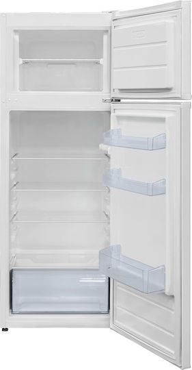 Robin Ψυγείο Δίπορτο 213lt Υ144xΠ54xΒ60εκ. Inox RT-260