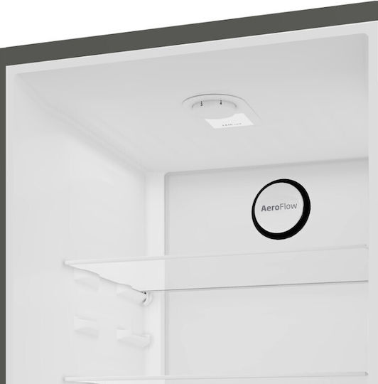 Beko Kühl-Gefrierkombination 316Es NoFrost H186.5xB59.5xT66.3cm. Inox B1RCNE364G
