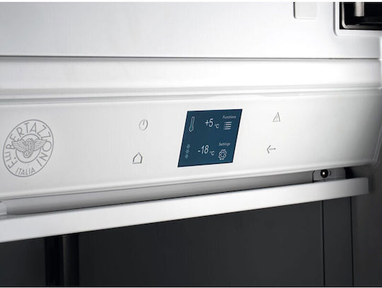 Bertazzoni Eingebauter Kühl-Gefrierkombination 440Es Total NoFrost H212xB74.9xT61cm. Weiß REF755BBLPTT/24