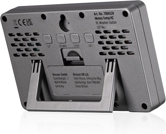 Bresser 7004230 Wireless Stație meteorologică Digital De masă Negru Bresser 7004230 Wireless Stație meteorologică Digital De masă Negru