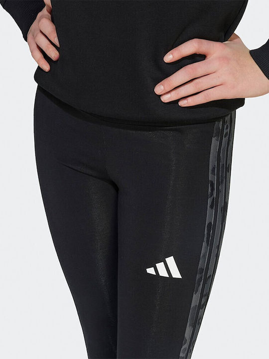 Παιδικό Κολάν Αθλητικό Μακρύ Μαύρο 3-stripes