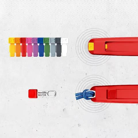 Knipex 00 63 06 TCR Hand Tool Set Set of 3 Connection Clips Tetheredtool & Colorcode 3pcs