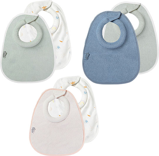 Tommee Tippee Σαλιάρα Υφασμάτινη Πράσινη για 0 m+ 2τμχ