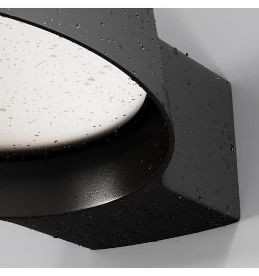Maytoni Wandmontierte Außen-Deckenleuchte LED IP54 12W